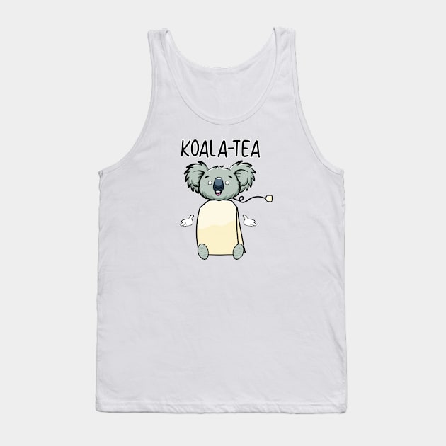 Koala-Tea Tank Top by Art by Nabes